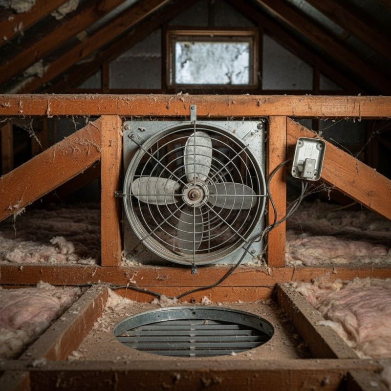 Roof Fan Replacement in Heber City, UT